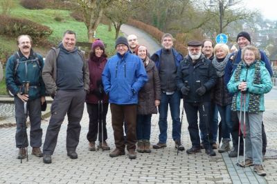 Gruppenbild Winterwanderung